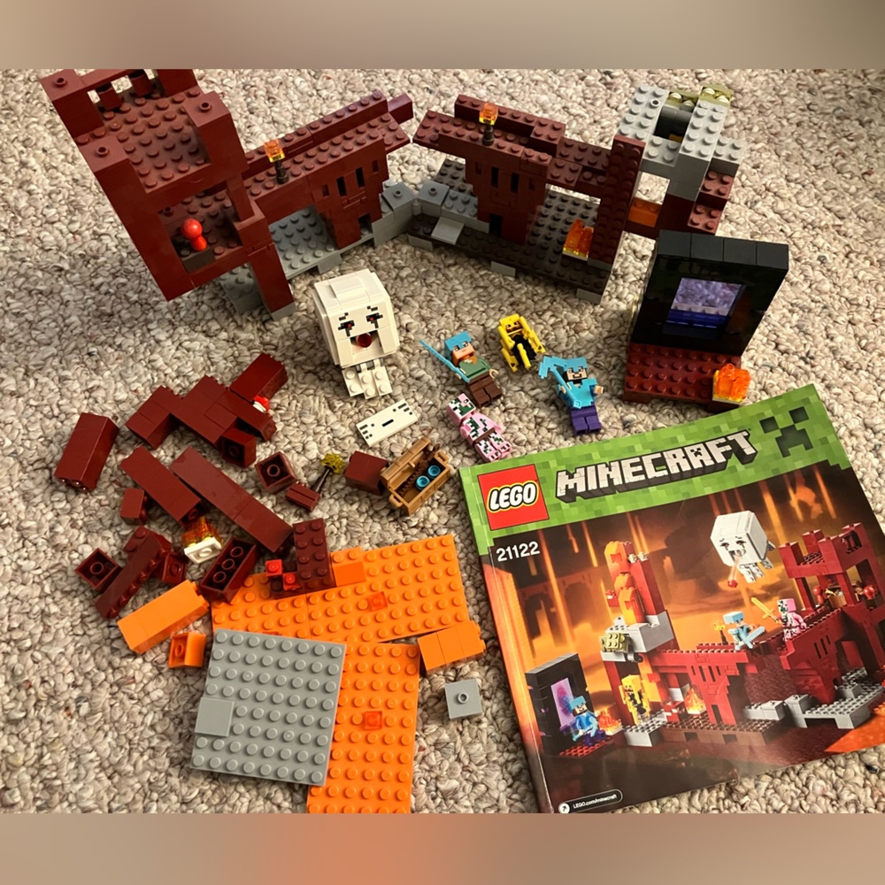 Lego Minecraft set 21122 “The Nether Fortress”